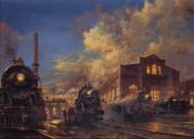 Paintings Steam Trains